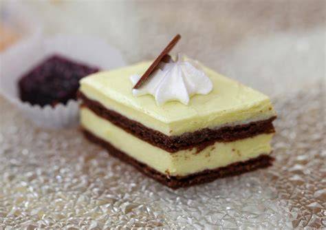 Monte-Kuchen ohne Backen, Detailansicht der Schichten und Zutaten