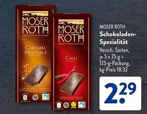 Moser Roth Schokoladekugeln verschiedene Sorten