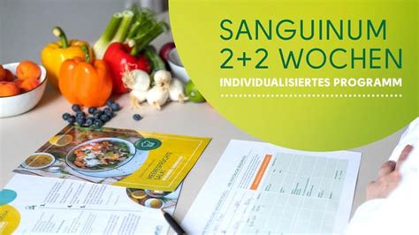 Motivierte Teilnehmer der Sanguinum Kur vor und nach der Ernährungsumstellung