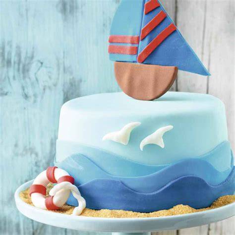 Motivtorte mit Fondant und Buttercreme