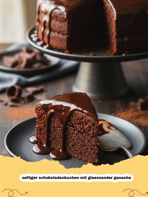 Motivtorte mit Ganache überzogen