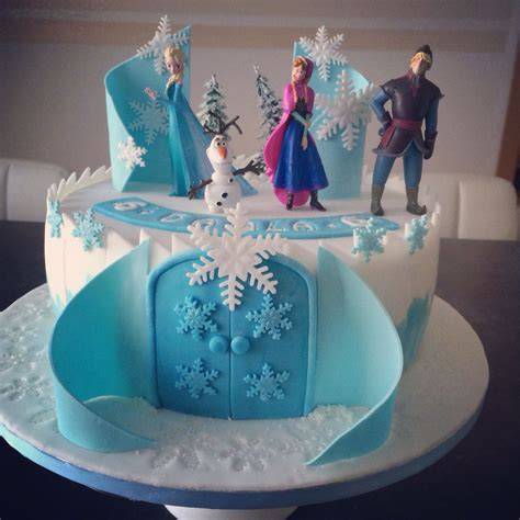 Motto-Party Disney Frozen: Barbie-Torte als Highlight
