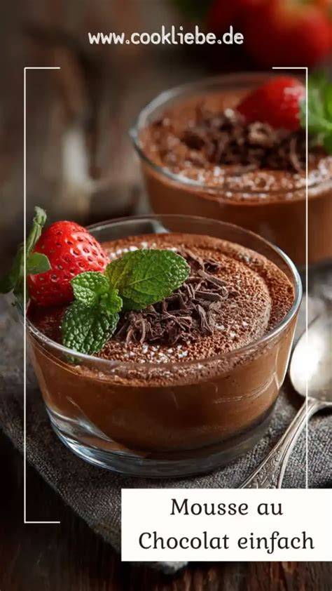 Mousse au Chocolat: Schicht und Struktur
