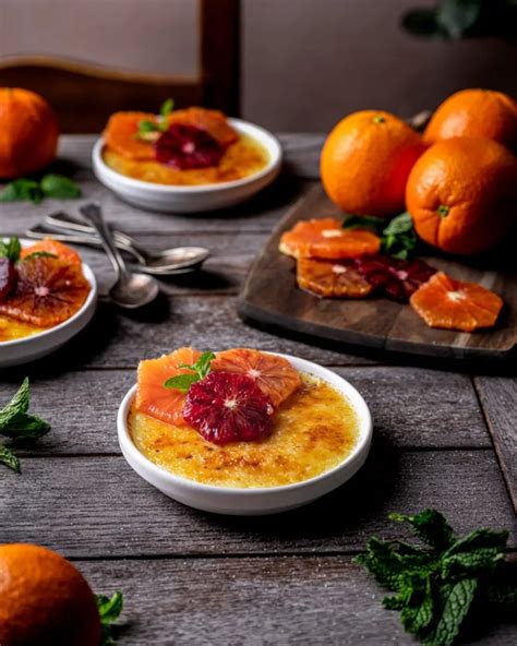 Mousse-Varianten: Pistazie, Crème Brûlée, Orange