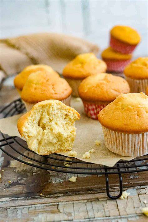 Muffins im Muffinblech frisch gebacken und abgekühlt