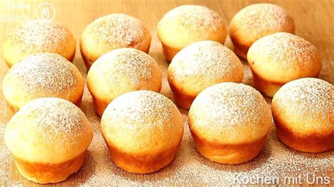 Muffins mit Vanillepudding