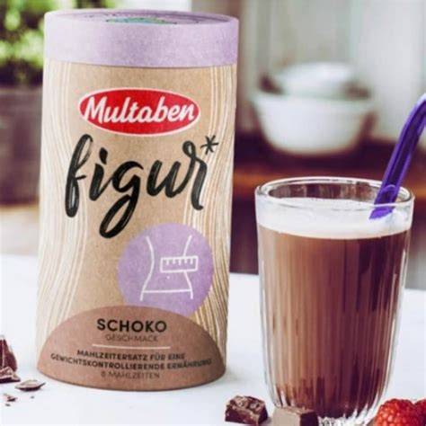 Multaben Schoko Shake - Produktverpackung und Inhaltsstoffe