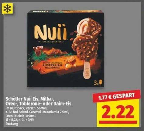 Multipack Nuii Eis - perfekte Portionen für Genussmomente