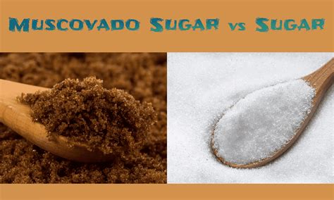 Muscovado vs. weißer Zucker: Farb- und Texturvergleich