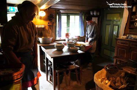 Museumsführung alte Küche Aukrug Waffeln