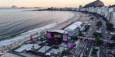 Musikfestival Rio de Janeiro Bühne