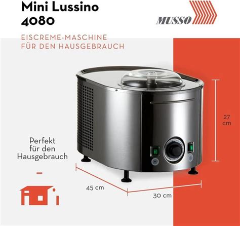 Musso Lussino MINI 4080 aus Edelstahl