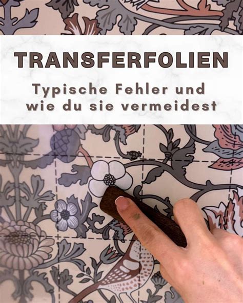 Muster und Motive auf Transferfolien