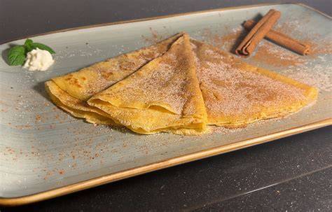 Nährstoffverteilung Crêpe mit Zimt und Zucker