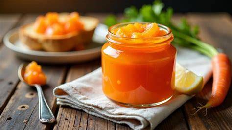 Nährwertübersicht einer Portion Karotten-Ingwer-Marmelade