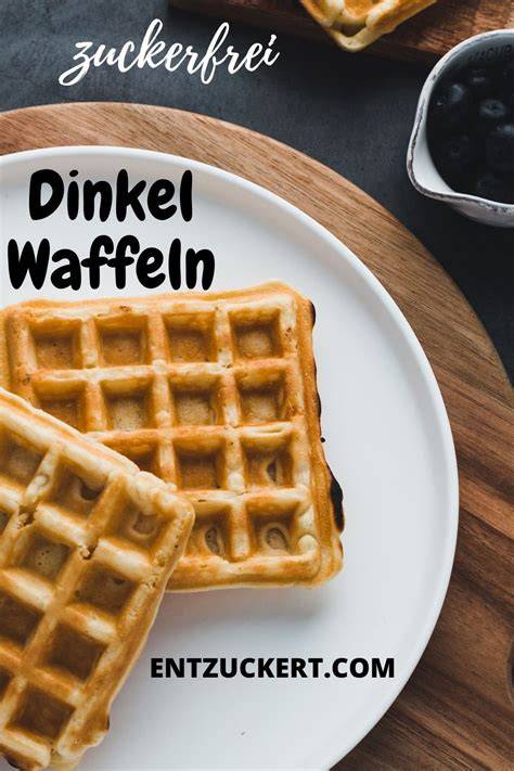 Nährwertübersicht von Dinkelwaffeln ohne Zucker
