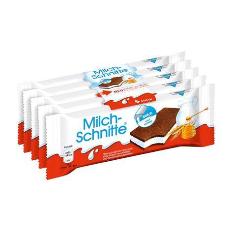 Nährwert-Infografik Milchschnitte