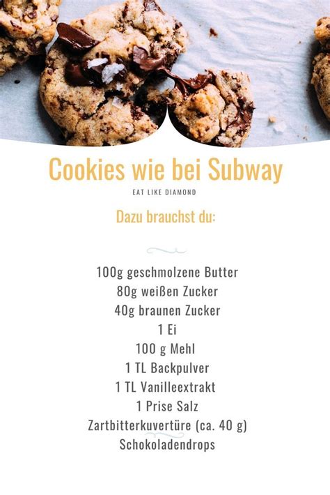 Nährwert-Infografik für Cookies