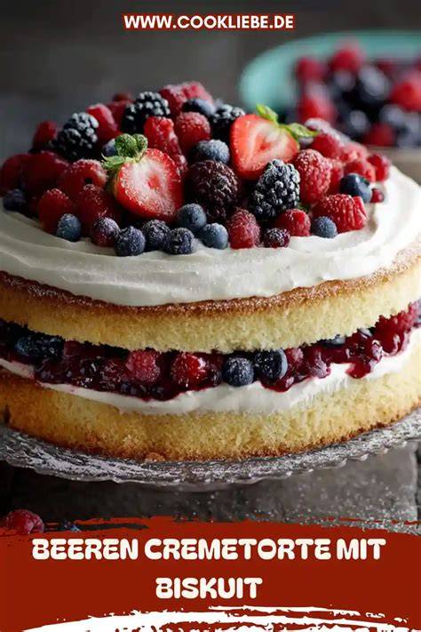 Nährwert-Tabelle für Biskuit mit Beeren