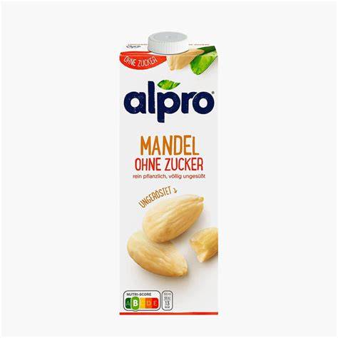 Nährwert-Tabelle und Vitamine im Alpro Mandeldrink