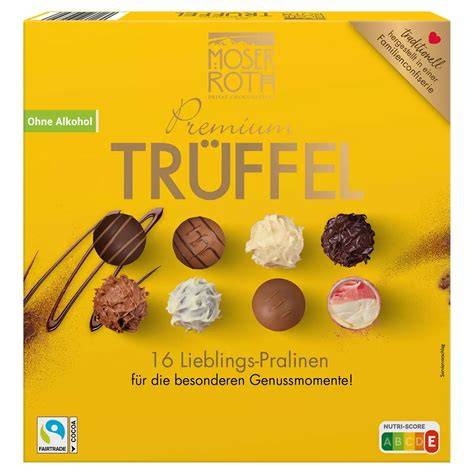 Nährwertanalyse Trüffelpralinen