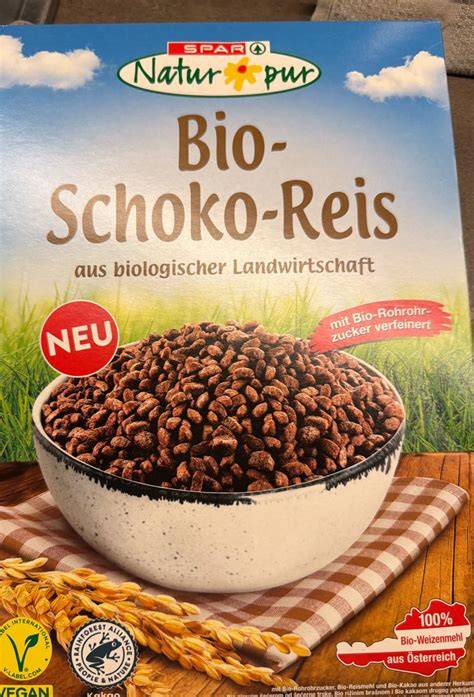 Nährwertdiagramm Schoko-Reis