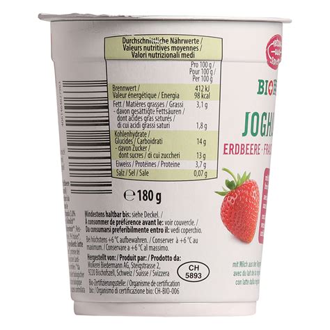 Nährwerte Erdbeer-Joghurt-Limetten-Torte