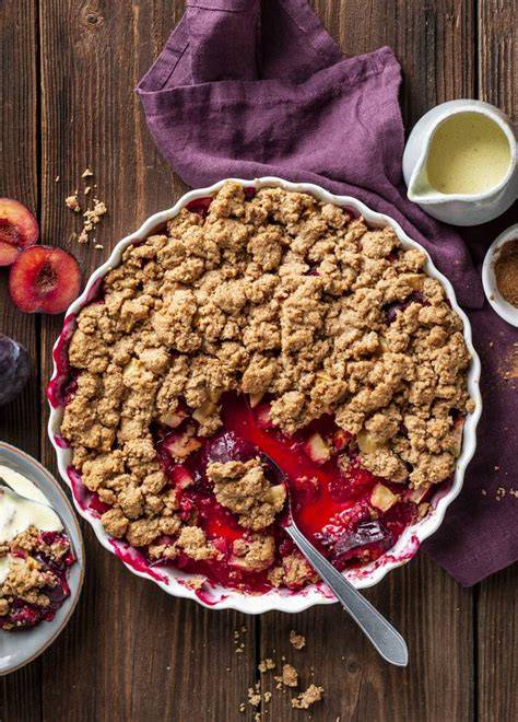 Nährwerte Pflaumen Crumble pro Portion