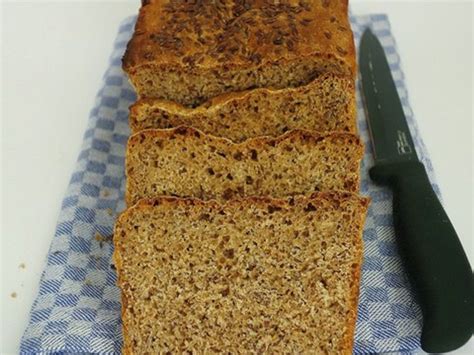 Nährwertinfografik: Leinsamenkuchen