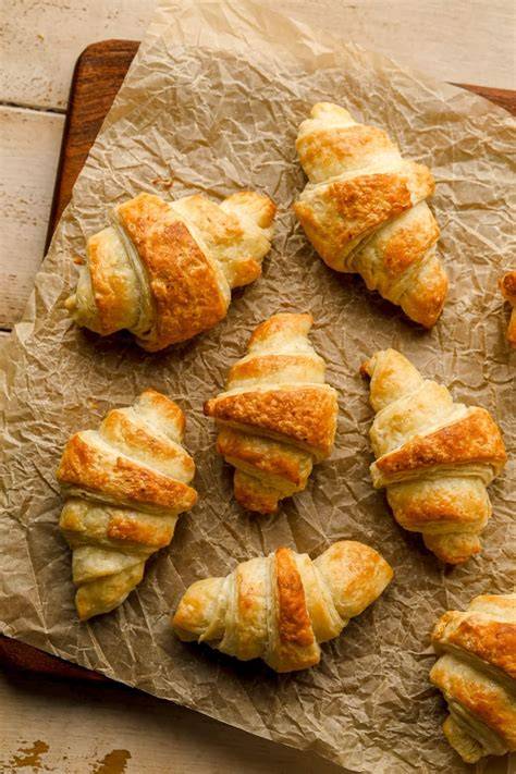Nährwertinfografik glutenfreier Croissants