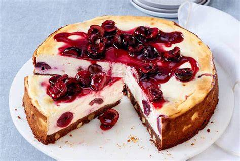 Nährwerttabelle Käsekuchen mit Kirschen