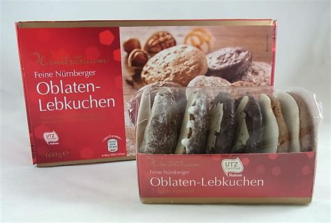 Nürnberger Lebkuchen auf Oblaten