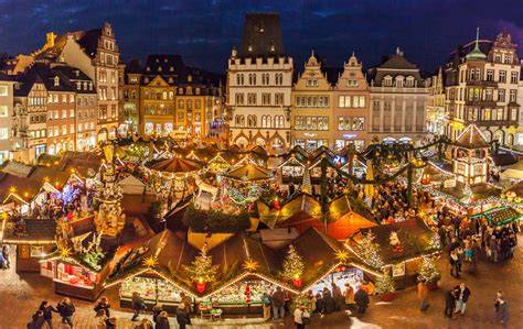 Nürnberger Weihnachtsmarkt mit Lebkuchenständen