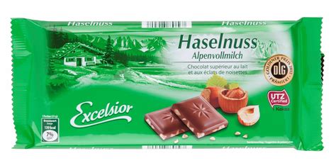 NORMA Filiale mit Excelsior Schokolade