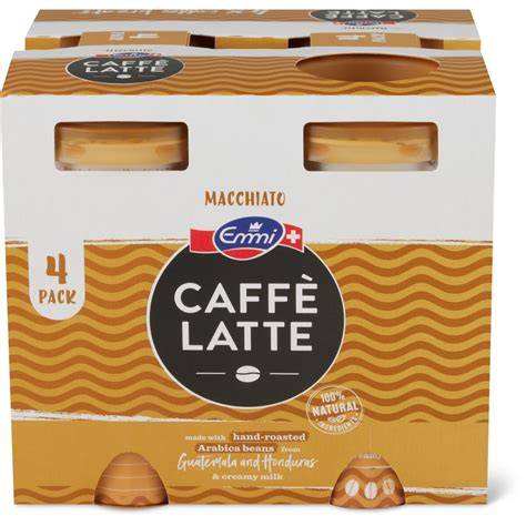 Nachhaltige Verpackung Emmi Caffè Latte