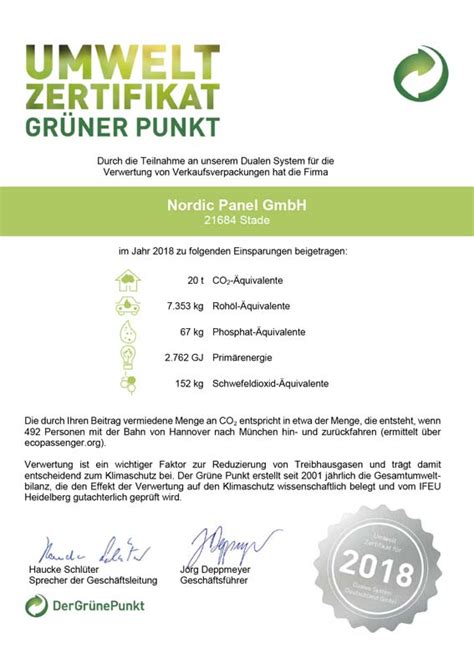 Nachhaltigkeitslabels: Grüner Punkt und UTZ Zertifikate