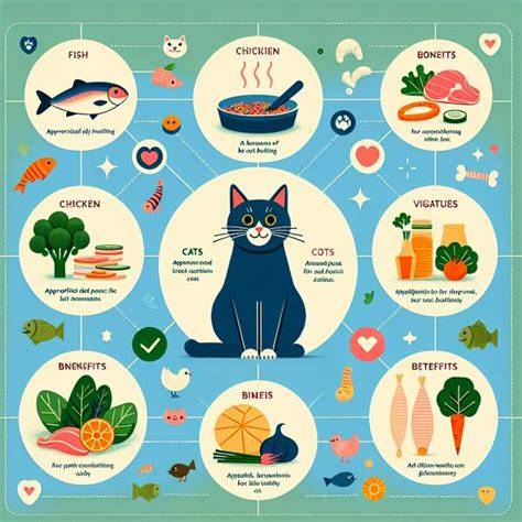 Natürliche Ernährung von Katzen - Symbolfoto für fleischbasierte Katzennahrung