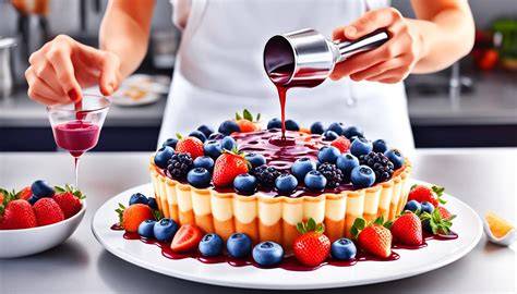 Natürlicher Glanz auf Obstkuchen durch selbstgemachten Tortenguss