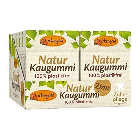Natürlicher Kaugummi aus Chicle und Xylitol