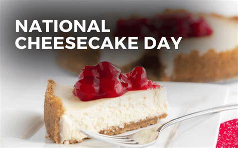 National Cheesecake Day - verschiedene Cheesecake Variationen