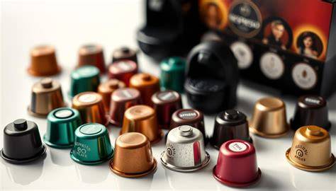 Nespresso-Kapseln Schokolade Vielfalt Übersicht