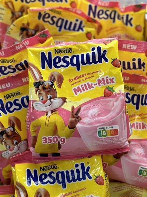 Nesquik Sortiment Varianten (Kakao, Erdbeer, Vanille)
