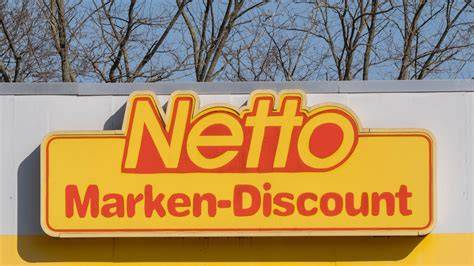Netto Online-Shop Darstellung mit Keksauswahl auf Bildschirm