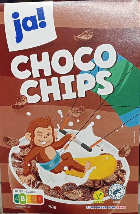 Neue neutrale Verpackung Rewe Choco Chips