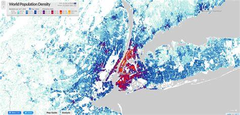 New York 2022: Überbevölkerung, Hitze, Rationen - visuelle Stadtkarte der Dystopie