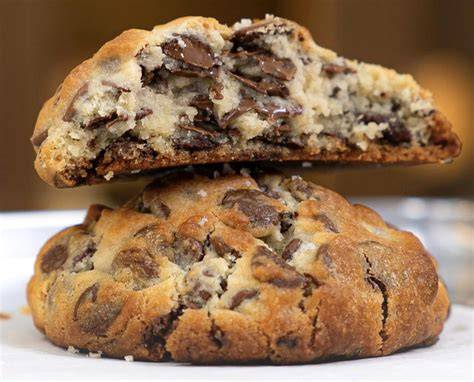 New York Style Cookie, groß und dick, mit schmelzender Schokolade