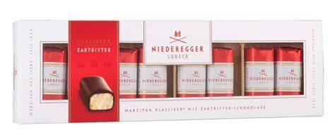 Niederegger Marzipan mit Rotwein und Schokolade