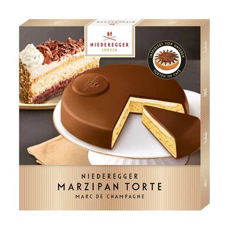 Niederegger Tortensorten und Zutaten