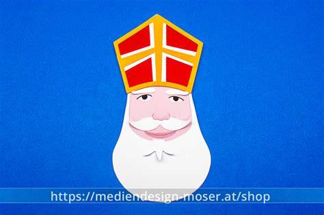 Nikolaus-Gesicht formen