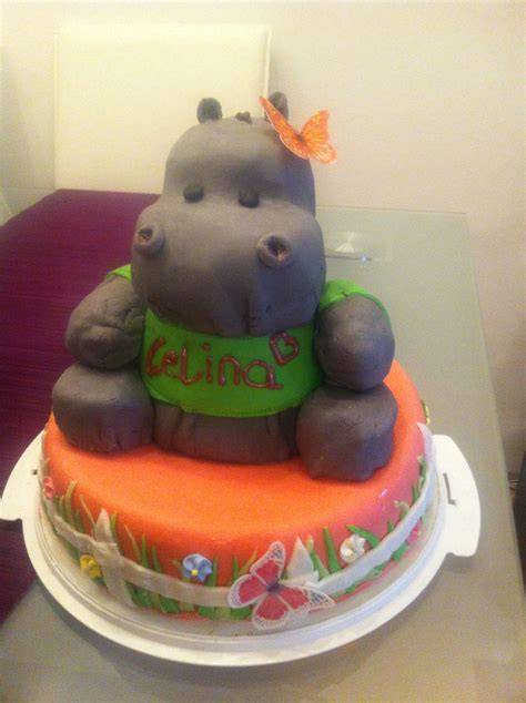 Nilpferd Kuchen Zubereitungsschritte